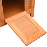  Kućica za mačke od masivne borovine i jelovine 50 x 46 x 43,5 cm | shoptok.hr