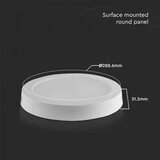  LED plafonsko svetlo LED/24W/230V 3000K, prečnik 28,8 cm | Eponuda.com