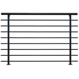 Metalna ograda Secura pro top antracit 1,5 m