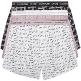 Calvin Klein Boksarice bež / črna / bela | Shoptok.si