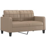  2-dijelni set sofa s jastucima boja cappuccina od umjetne kože | shoptok.hr