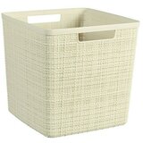 Curver Plastična košara CURVER (17 l, d 28 x š 28 x v 27, bež) | Shoptok.si