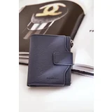  Women's Eco Leather Wallet Dark Blue Jezorea