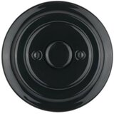  Bohemia-Design - Porcelanska retro okretna prigušiva sa ramom 250V/10A crna | Eponuda.com