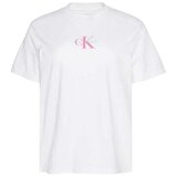 Calvin Klein bela pamučna majica za žene CKLV047C856G-YAA Cene