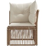  Kutna sofa Bež poliratan - Bež Kutna sofa | shoptok.hr