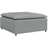 vidaXL Modularni kavč s podnožjem svetlo siv 100x100x48 cm, (5000137985) Cene