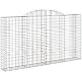  Gabionska košara s lukom 300x30x160/180 cm pocinčano željezo | shoptok.hr