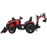  Dječji električni traktor s prikolicom 720-T &amp;ndash; crveni Slike