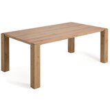 Kave Home Jedilna miza v hrastovem dekorju 100x200 cm Deyanira – Cene