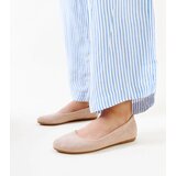 Gemre Beige Eco Suede Ballet Flats Jala | shoptok.hr