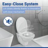 Wenko WC daska s automatskim zatvaranjem 36,5 x 45 cm Pula – | shoptok.hr