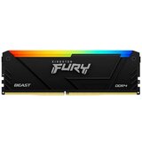 Kingston KF436C18BB2A/16 DDR4 16GB 3600MHz [fury beast rgb], non-ecc udimm, CL18 1.35V, 288-Pin 1Rx8, w/rgb heatsink, xmp | ePonuda.com