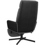 Stol za sproščanje z oporo za noge svetlo sivo blago, (20934934) | Shoptok.si