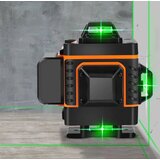 Bigstren 4D laserska libela 16 linija 360° – zeleni laser, samonivelirajuća, IP54 | shoptok.hr