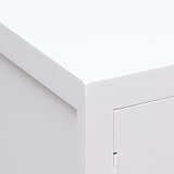  Noćni ormarić bijeli 38 x 28 x 52 cm od drva paulovnije | Eponuda.com