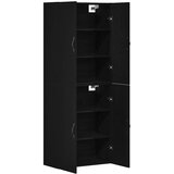  Ormar za montažu na zid 2 pcs Crni hrast 69,5 x 34 x 90 cm | shoptok.hr