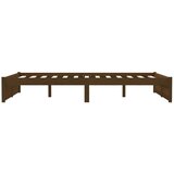  Okvir za krevet boja meda drveni 120 x 190 cm mali bračni | shoptok.hr