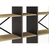 Marckeric Biblioteka u dekoru hrasta u prirodnoj boji 143,5x175 cm Ara – | shoptok.hr