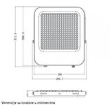 LENSLUX LED reflektor IK03 200W 6500K | ePonuda.com