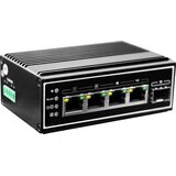  LevelOne IGP-0502 network switch Unmanaged Gigabit Ethernet (10 /100 /1000) Power over Ethernet (PoE) Black | shoptok.hr
