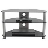  Stalak za TV GNC AVS040-1200, staklo black/silver 1200x400x500mm u