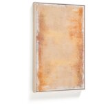 Kave Home Ročno naslikana slika z okvirjem/na platnu 60x90 cm Selnar – Cene