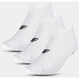 4f Women's training socks 3 pairs white WMM00UFS | Shoptok.si