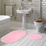 Zara pink pink bathmat set (2 pieces) | ePonuda.com
