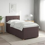  Boxspring krevet s madracem Tamno smeđa 80 x 200 cm Tkanina | shoptok.hr