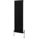 Monster tradicionalni radiator z 2 stolpcema - 1800 x 472 mm - črn, (21569826) Cene
