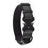 INF Taktična odsevna ovratnica L z ročajem, najlon+usnje, inox zaponka Black, (5000214777) | Shoptok.si