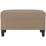 vidaXL Stolček za noge kapučino barve 70x55x41 cm umetno usn | Shoptok.si