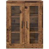 Ormarčići montirani na zid 2 pcs Staro drvo 69.5 x 34 x 90 cm | shoptok.hr