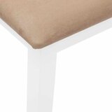  Klupa 110 cm bijela puna drvena guma | shoptok.hr