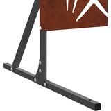  Zaslon za privatnost 100 x 50 x 180 cm Otporni čelik Rđa | shoptok.hr