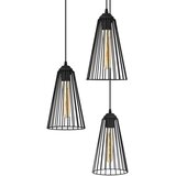  Luster na sajli TORRI 3xE27/15W/230V crni | Eponuda.com