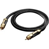 Oehlbach Cinch-Digital digitalni audio priključni kabel [1x muški cinch konektor - 1x muški cinch konektor] 1.00 m crna | Eponuda.ba