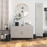 Støraa Svetlo siva kovinska omarica 37x182 cm Bradford – | Shoptok.si