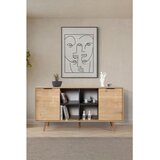 Hanah home komoda Sina 4619, 160 cm, hrast Sapphire / antracit Cene