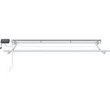  Ročno senčilo s LED-ji Zelena in Bela 3 x 2,5 m, (5000210903) | Shoptok.si