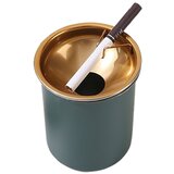 INF Teal Green Pepelnik Eleganten pepelnik iz nerjavečega jekla Green, (22126679) | Shoptok.si