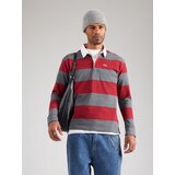 PepeJeans Majica 'CRAIG' siva melange / crvena / bijela | shoptok.hr