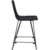 Barska stolica 2 pcs Crna 44 x 54 x 96 cm Ratan i Čelik | Eponuda.com