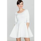 Lenitif Ženska haljina K227 bela Cene