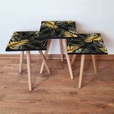 Hanah home Set 3 stočića 3Shp194 Black | ePonuda.com