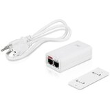 Ubiquiti Power supply 24V 0.5A Gigabit with PoE injector, POE-24-12W-G-WH | Eponuda.com
