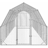 vidaXL kavez za kokoši 2,5x10x2,25 m pocinčani čelik | shoptok.hr