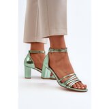 EVENTO Black Sandals with Straps Enitia | Shoptok.si