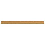  Stenska polica s polico 4 pcs Bež 80 x 9 x 3 cm Konstruiran les, (5000200582) | Shoptok.si